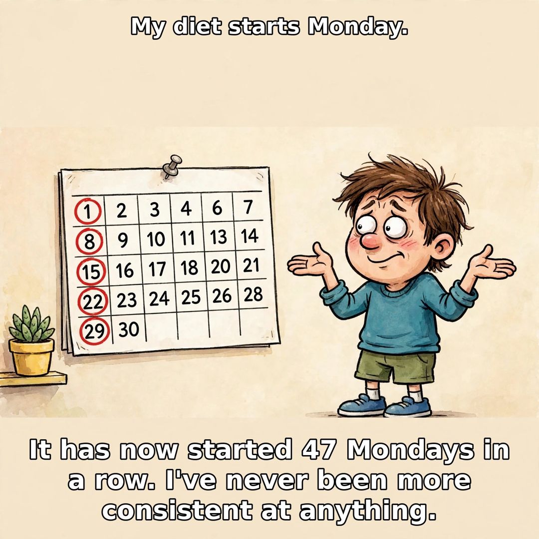 Calendar with every Monday circled